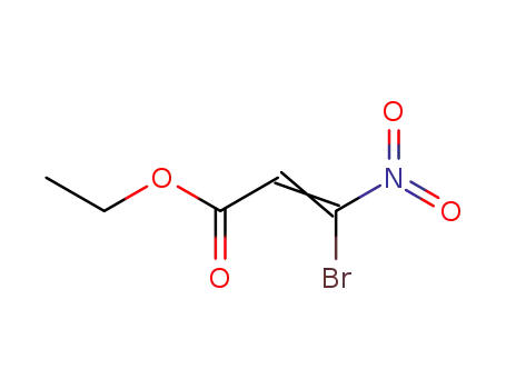 2-Propenoic acid, 3-bromo-3-nitro-, ethyl ester