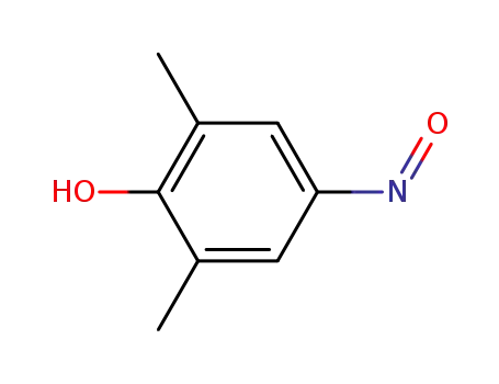 Molecular Structure of 13331-93-6 (2,6-Dimethyl-4-nitrosophenol)