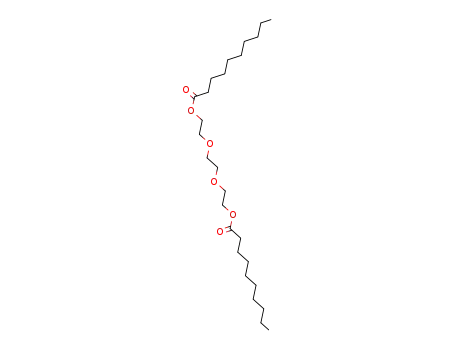 Molecular Structure of 10024-58-5 (1,2-ethanediylbis(oxy-2,1-ethanediyl) didecanoate)