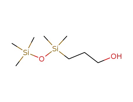Molecular Structure of 94592-98-0 (1-Propanol,3-(1,1,3,3,3-pentamethyl-1-disiloxanyl)-)