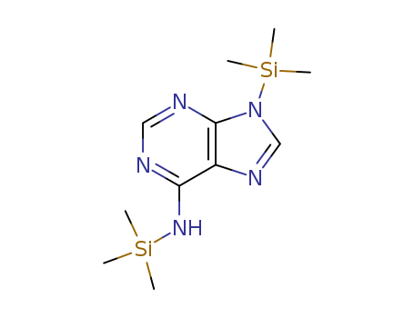 N-6,9-bis-(Trimethylsilyl)adenine