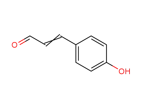 Molecular Structure of 2538-87-6 (3-(4-hydroxyphenyl)acrylaldehyde)