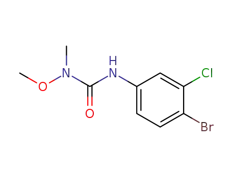 Molecular Structure of 13360-45-7 (CHLORBROMURON)