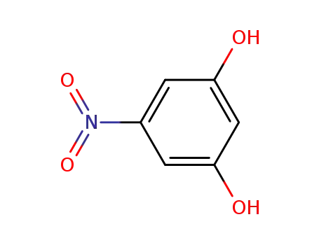 Molecular Structure of 20734-70-7 (5-Nitro-l,3-benzenediol)