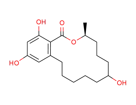 (3S,7R)-7,14,16-trihydroxy-3-methyl-3,4,5,6,7,8,9,10,11,12-decahydro-1H-2-benzoxacyclotetradecin-1-one