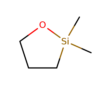 Molecular Structure of 3292-88-4 (1-Oxa-2-silacyclopentane, 2,2-dimethyl-)