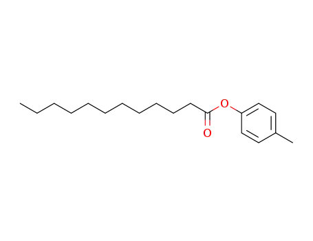 Molecular Structure of 10024-57-4 (p-tolyl laurate)