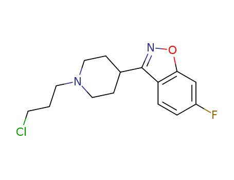 3-(1-(3-chloropropyl)piperidin-4-yl)-6-fluorobenzo[d]isoxazole