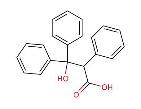 Benzenepropanoic acid, b-hydroxy-a,b-diphenyl- cas  4347-27-7