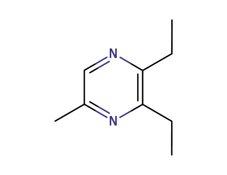 Molecular Structure of 18138-04-0 (2,3-Diethyl-5-methylpyrazine)