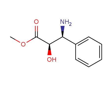 Molecular Structure of 157240-36-3 ((2R,3S)-3-phenylisoserine methyl ester)
