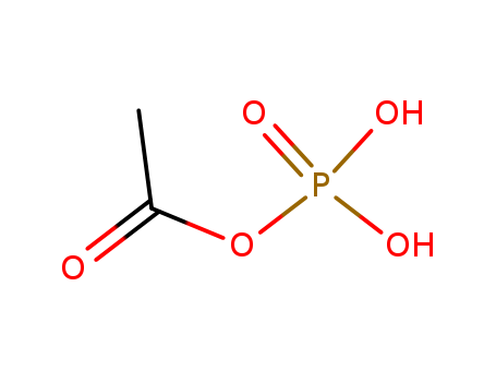 590-54-5,Acetylphosphate,Aceticacid, monoanhydride with phosphoric acid (8CI,9CI); Phosphoric acid, anhydridewith AcOH (6CI); Acetic acid, anhydride with H3PO4 (6CI); Phosphoric acid,monoanhydride with acetic acid (8CI); Acetyl phosphate; Acetyl phosphate(C2H3O2(HO)2PO); Monoacetyl phosphate