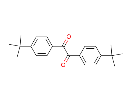 Molecular Structure of 76471-78-8 (Ethanedione, bis[4-(1,1-dimethylethyl)phenyl]-)