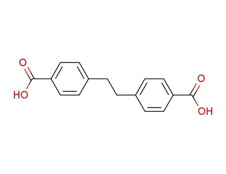 Molecular Structure of 793-07-7 (Benzoic acid,4,4'-(1,2-ethanediyl)bis-)