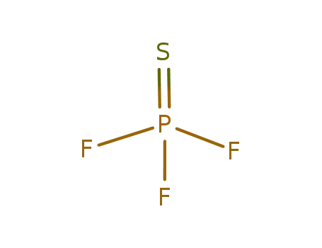 Molecular Structure of 2404-52-6 (trifluoro-sulfanylidene-phosphorane)