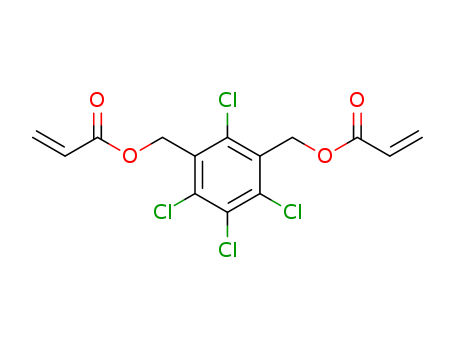 2-Propenoic acid,(2,4,5,6-tetrachloro-1,3-phenylene)bis(methylene) ester (9CI)