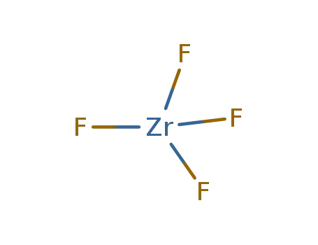 Molecular Structure of 7783-64-4 (Zirconium fluoride)