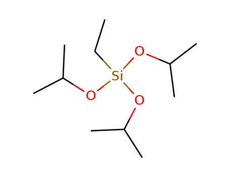 Molecular Structure of 18044-47-8 (ethyltris(1-methylethoxy)silane)