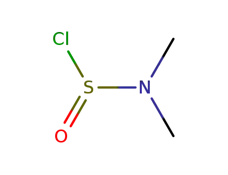 Molecular Structure of 26555-92-0 (dimethylaminosulphinyl chloride)