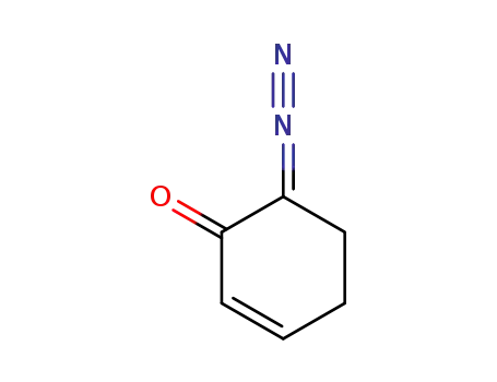 Molecular Structure of 928642-45-9 (6-diazo-2-cyclohexen-1-one)
