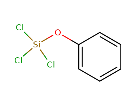 Molecular Structure of 3410-96-6 (Benzene,[(trichlorosilyl)oxy]-)