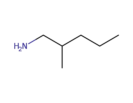 Molecular Structure of 13364-16-4 (2-methylpentylamine)