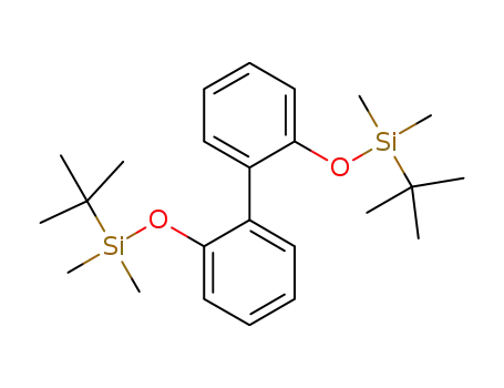Molecular Structure of 1114567-49-5 (2,2'-biphenol bis(tert-butyldimethylsilyl) ether)