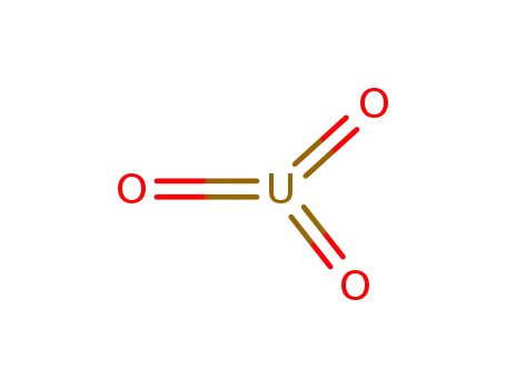 Molecular Structure of 1344-58-7 (URANIUM(VI) OXIDE)