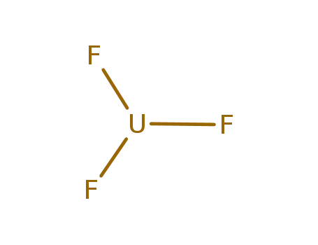 Molecular Structure of 13775-06-9 (uranium trifluoride)