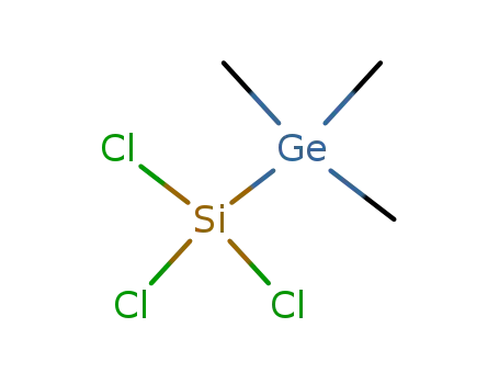Molecular Structure of 150112-38-2 (TRIMETHYLGERMYLTRICHLOROSILANE)