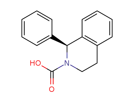 Molecular Structure of 1035272-88-8 ((S)-1,2,3,4-tetrahydro-1-phenyl-isoquinoline-2-carboxylic acid)