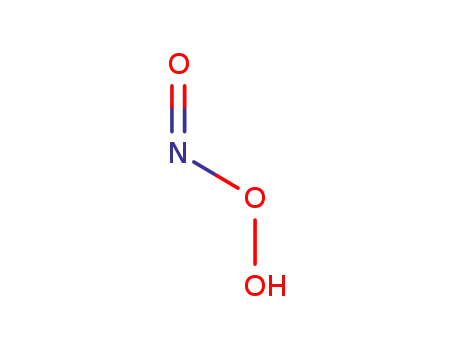 Molecular Structure of 14691-52-2 (Peroxynitrous Acid)