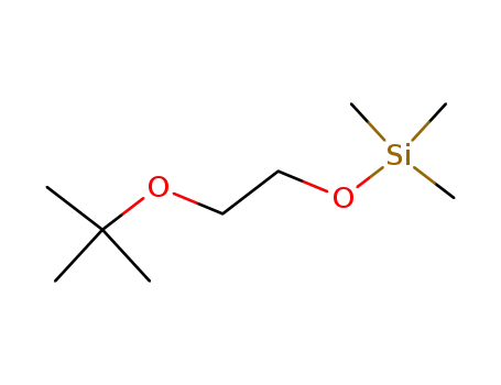 Molecular Structure of 129345-72-8 (1-tert-butoxy-2-trimethylsiloxy ethane)