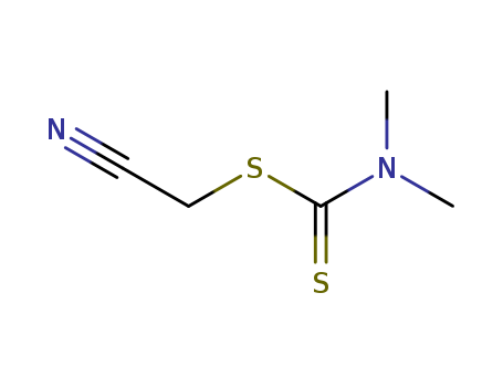 Carbamodithioic acid,N,N-dimethyl-, cyanomethyl ester