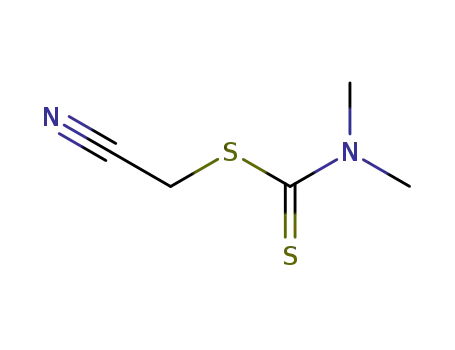 Molecular Structure of 61540-35-0 (cyanomethyl dimethyldithiocarbamate)