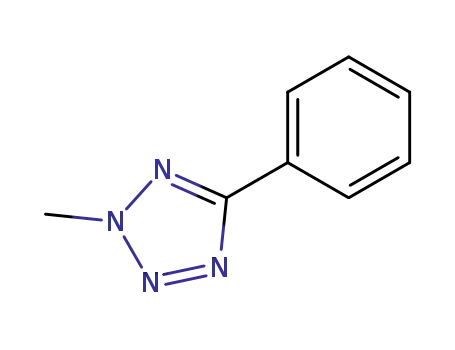 Molecular Structure of 20743-49-1 (2-methyl-5-phenyl-2h-tetrazole)