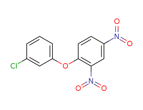 Benzene,1-(3-chlorophenoxy)-2,4-dinitro- cas  2363-38-4
