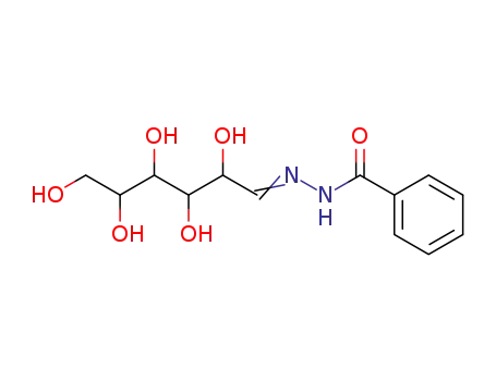 Molecular Structure of 5160-42-9 (N-(2,3,4,5,6-pentahydroxyhexylideneamino)benzamide)