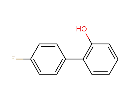 Molecular Structure of 80254-62-2 (4'-fluoro-[1,1'-biphenyl]-2-ol)