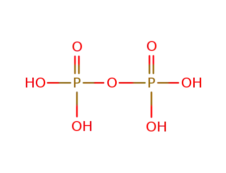 Molecular Structure of 2466-09-3 (Pyrophosphoric acid)