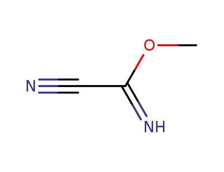 Molecular Structure of 13369-03-4 (methyl cyanoformimidate)
