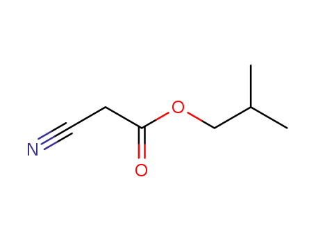 Molecular Structure of 13361-31-4 (Isobutyl cyanoacetate)