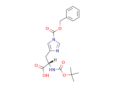N-Boc-N'-Cbz-L-histidine                                                                                                                                                                                