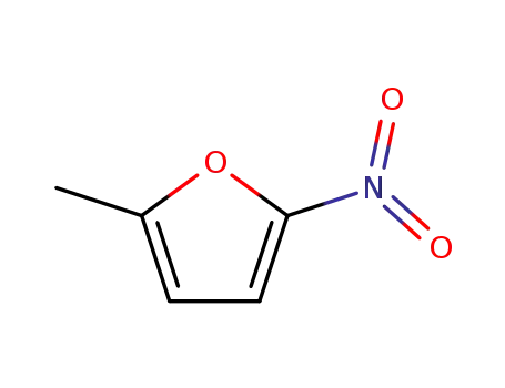 Molecular Structure of 823-74-5 (5-NITRO-2-METHYLFURAN)
