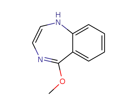 Molecular Structure of 107468-20-2 (1H-1,4-Benzodiazepine, 5-methoxy-)