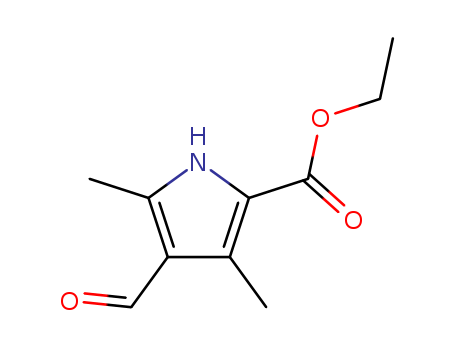 1H-Pyrrole-2-carboxylicacid, 4-formyl-3,5-dimethyl-, ethyl ester cas  2199-64-6
