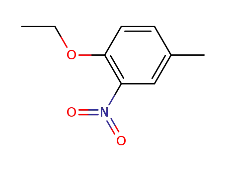 Molecular Structure of 85653-54-9 (4-Ethoxy-3-Nitrotoluene)
