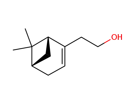 Molecular Structure of 35836-73-8 (6,6-DIMETHYLBICYCLO(3.1.1)HEPT-2-ENE-2-ETHANOL)