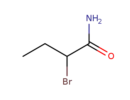 Molecular Structure of 5398-24-3 (2-BROMOBUTYRAMIDE)