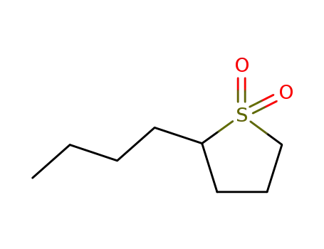 Molecular Structure of 71053-03-7 (butyltetramethylene sulfone)